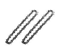 Daconovo 2X Cadena de Guía de 4 Pulgadas 1/4 Pulgadas Mini Cadena de Motosierra para Motosierra de Mano Con Batería Portátil Eléctrica Inalámbrica de 4 Pulgadas