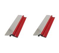 Daconovo 2X Espátula de Alisado de Paneles de Yeso Herramientas de Enlucido de Pared de Cemento Y Hormigón de 15,7 Pulgadas 40 cm Herramienta de Espátula de Acabado