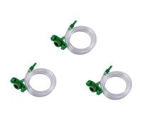 Daconovo 3X Adaptador de Jeringa Dispensador de 30CC-50CC La Tuberia de Aire de Plastico Transparente Pegamento
