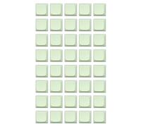 Daconovo 40 Teclas XDA Perfil PBT La Llave para Teclado Mecánico Teclado 1U 1X Blanco Impresión de Bola Personalizado Llave para Teclado MX Interruptores XDA , F