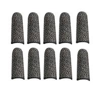 Daconovo 5 Pares de Juegos de Mangas de Dedo para Controlador de Juegos MóViles, Juego de Dedos de Pantalla de Prensa Transpirable Impermeable y Transpirable Antisudor