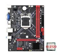 Daconovo Placa Base de Escritorio B85M VHL + CPU I3-2120 LGA 1155 USB 3.0 SATA 3.0 Compatible con Ranuras de RAM DDR3 de 1600 MHz de hasta 16 GB