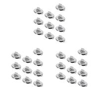 Daconovo Sujetador de Sentido Común de Bloqueo Giratorio, Botones de de Metal para Barcos, Veleros, Vehículos Recreativos, Botes Y Caravanas (30 Piezas)