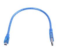 Daconovo USB 2.0 a Macho a Mini USB B 5 Macho Cable de Datos Cable Adaptador Convertidor 1FT