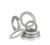 Dacromet-arandela autoblocante de doble cubierta de acero inoxidable, bloqueo de cuña, junta suelta a prueba de golpes(304 Stainless Steel,M18 X5PCS_CANOT HARDWARE STORE)