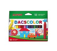 Alpino Dacscolor 12 ceras de colores semi blandas