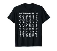 Dactilología en LSE - Alfabeto en Lengua de Signos Española Camiseta