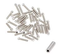 Dacvgog 100 piezas 1.9 2.2 llanta M2 tornillo decoración para 1/10 RC Crawler SCX10 90046 AXI03007 TRX4, B