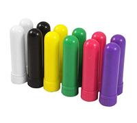 Dacvgog 12 Piezas Aceite de Aromaterapia Aromaterapia Inhalador Nasal en PortáTil