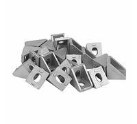 Dacvgog 20 piezas 2020 de aluminio de 20 x 20 L, de conector a juego de aluminio industrial 2020