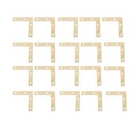 Dacvgog 20 piezas 51mm esquina recta 90º soporte de reparación placa soporte de fijación