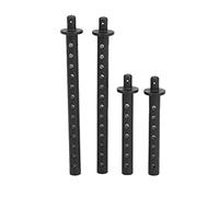 Dacvgog 4 unidades/lote de columna de carcasa de coche L70 mm/110 mm, montaje de poste de carrocería trasera R86018 pilar de separación para 86100 1/10 piezas RC