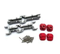 Dacvgog de metal para carcasa eje puente delantero y trasero para MN D90 D91 MN99 MN99S 1/12 RC Accesorios de repuestos,