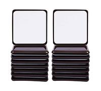Dacvgog Deslizadores y Deslizadores para Muebles de 16 Piezas, Deslizadores Autoadhesivos Cuadrados para Patas de, Almohadillas Protectoras de Piso para Muebles en Movimiento - B