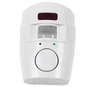 Dacvgog Detector de de alarma de seguridad para el hogar + 2 mandos a distancia, sensor de movimiento infrarrojo, alarma y monitor de alarma
