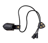 Dacvgog Guante protector de piel de vaca con recurvo para el dedo del pulgar para caza