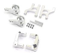 Dacvgog Juego de brazo de suspensión de buje C de metal para 1/10 RC Crawler Car CC01 CC-01 piezas de actualización, 2