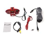 Dacvgog Luz de freno de marcha atrás Cámara de visión trasera CMOS para Vivaro/Trafic 2001-2014 impermeable 170 tercera cámara de luz de freno