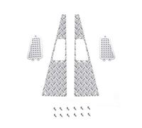 Dacvgog Para MN D90 D99S MN99S 1/12 RC piezas de actualización para accesorios de rejilla de succión de metal antideslizante