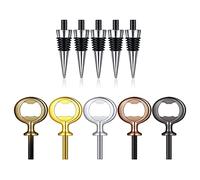 Dacvgog Tapón, abridor de tapones cromado, juego de accesorios para torneado de bodas