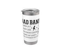 Dad Bank Siempre Disponible Sin Verificación De Crédito Vaso térmico de acero inoxidable de doble pared