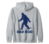 Dad BOD Bigfoot Funny Dad Sudadera con Capucha