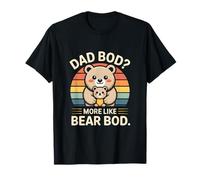 Dad BOD se Parece más a Bear BOD Retro Camiseta