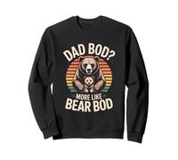 Dad BOD se Parece más a Bear BOD Retro Sudadera