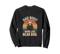 Dad BOD se Parece más a Bear BOD Retro Sudadera