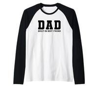 Dad Built-In Best Friend Camiseta Manga Raglan