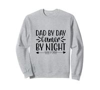 Dad by Day Gamer by Night Epic Designs Every Gamer Will Love Sudadera