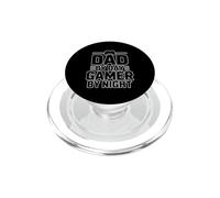 Dad by Day Gamer by Night PopSockets PopGrip para MagSafe
