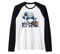 Dad Can Fix Anything Funny GNOME Daddy with Toolkit For Dad Camiseta Manga Raglan