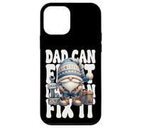 Dad Can Fix It Handyman GNOME Grandpa with Craftsman Tools Carcasa para iPhone 12 Mini