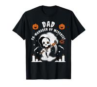 Dad Co-Manager of Mischief Funny Halloween Matching Family Camiseta