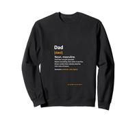 Dad Definition Divertido Texto en alemán para Cualquier ocasión Familiar Sudadera