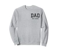 Dad Est 2025 Personalizado Papá Personalizado Marido Padre Abuelo Sudadera