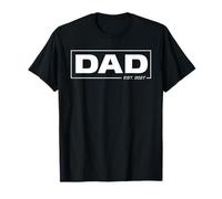 Dad EST 2027 Regalo de Anuncio de Nuevo Padre Esperando papá Camiseta