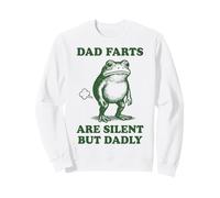 Dad Farts Are Silent But Dadly Tirarse Un Pedo Rana Sudadera