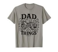 Dad Fixer of Things, Divertidas Herramientas de Bricolaje, Martillo, Llave Inglesa, Handy Man Camiseta
