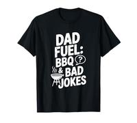 Dad Fuel: BBQ y Bad Jokes Master Grilling Champion Camiseta