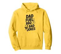 Dad Fuel: BBQ y Bad Jokes Master Grilling Champion Sudadera con Capucha