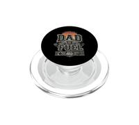 Dad Fuel Cafeína Paternidad Leyenda Amante Café Retro PopSockets PopGrip para MagSafe