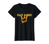 Dad Gang, Best Dad, Too Blessed To Be Stressed, Día del Padre Camiseta gráfica económica, Mujer, Negro, M