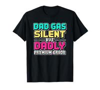 Dad Gas Silent But Dadly Premium Grade Camiseta