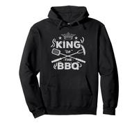 Dad Grilling For Men Funny BBQ Día del Padre - King of The BBQ Sudadera con Capucha