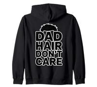 Dad Hair Don't Care Sudadera con Capucha