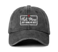 Dad Hat Un Desastre, Solo Hago Lo Mejor Que Puedo Driver Caps Transpirable Gorra De Béisbol Deportiva Ajustables Trucker Hat For Trabajo Exteriores Running 55-59Cm