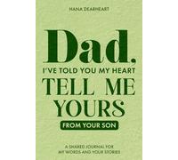 Dad, I've Told You My Heart, Tell Me Yours: A Fill-in-the-Blank Journal from Son, 33 Little Things I Love About You & Guided Prompts for Dad, Gift for Dad on Father's Day, Birthday, Christmas