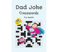 Dad Joke Crossword Puzzles: Dad Crosswords for Adults